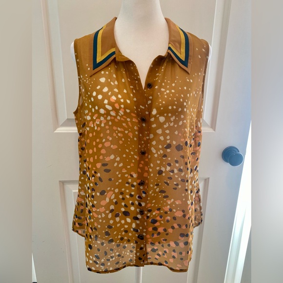 NWOT CABI Cheers Sleeveless Blouse - Picture 6 of 15